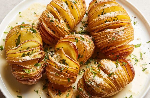 Hasselback brambory