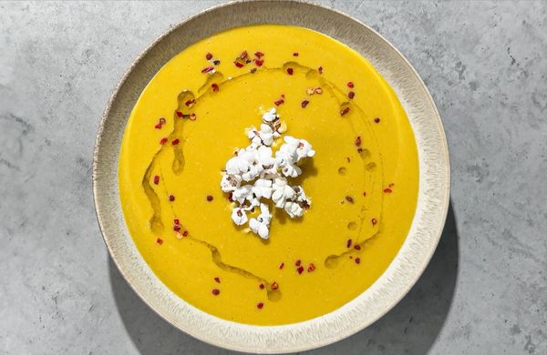 Kukuřičný krém s kokosovým mlékem