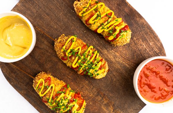 Corn Dogy z horkovzdušné fritézy