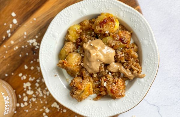 Domácí banánová granola