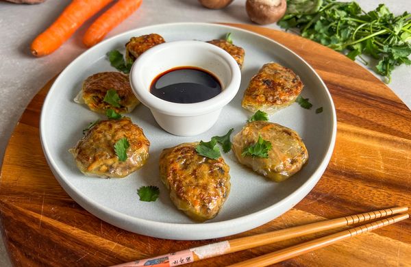 Turkey Rice Paper Dumplings