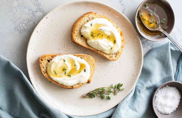 Vajíčková pomazánka z ricotty