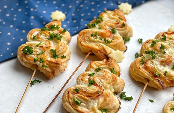 Slané stromčeky z listoveho cesta