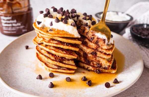 Banánové lívance z ovesných vloček