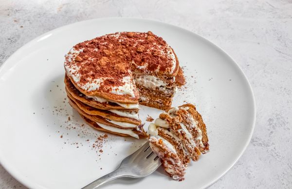 Proteinové tiramisu lívance