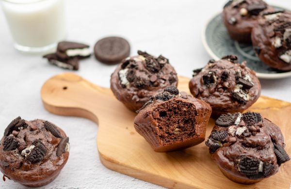 Oreo brownies muffiny