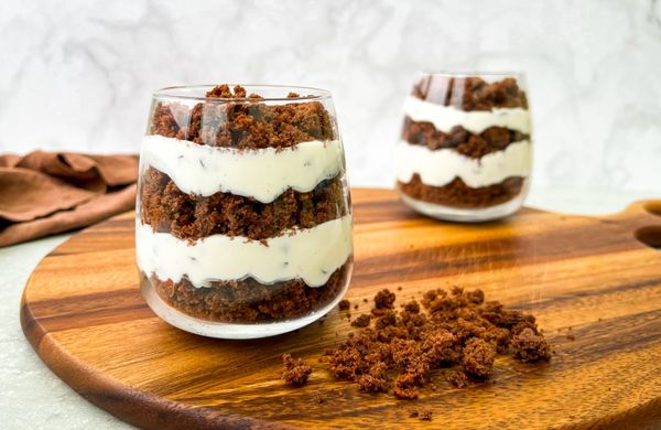 Proteinový dezert do skleničky bez lepku