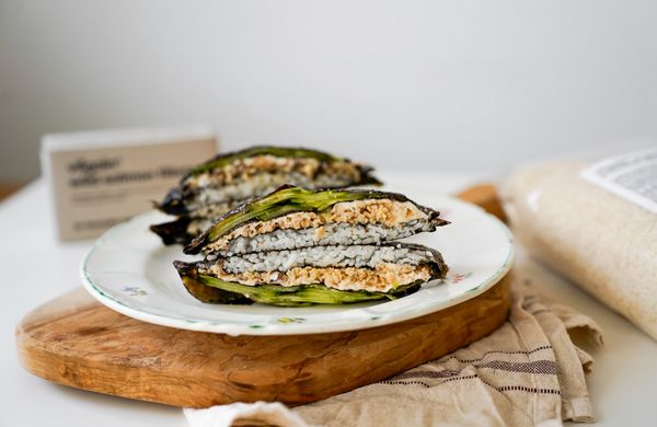 Sushi Wrap mit Lachs