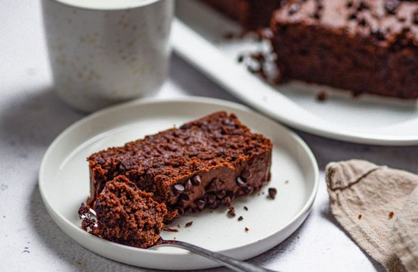 Banana bread s čokoládou