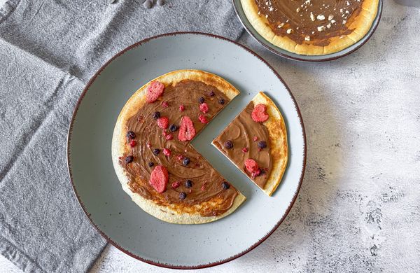 Snídaňová proteinová cookie s ovocem