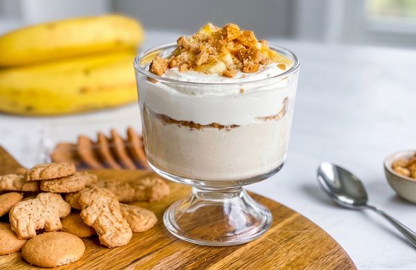 Banana protein cream