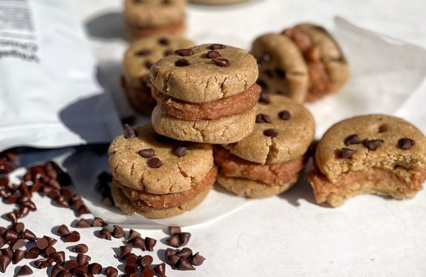 Cookie dough sandwiches