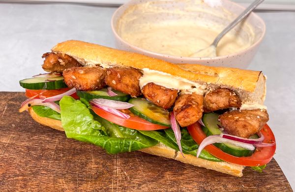 Teriyaki kuřecí bageta