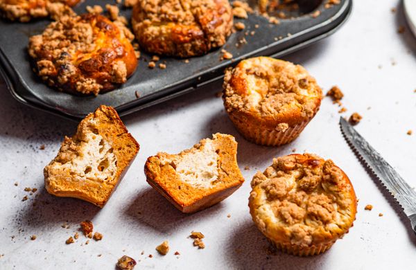 Mrkvové muffiny s tvarohovým krémem