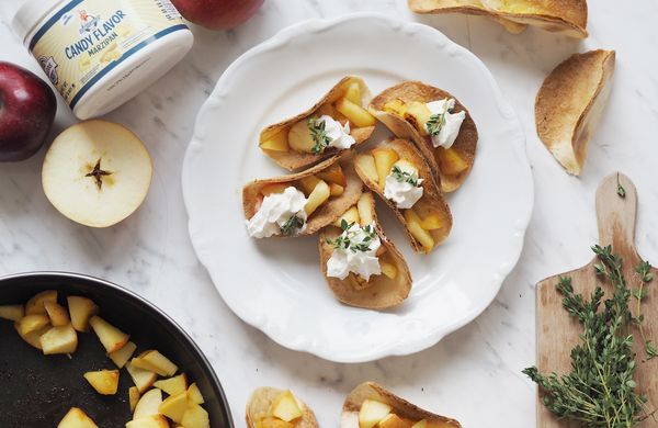 Křupavé jablečné tacos, po kterých se budete olizovat až za ušima