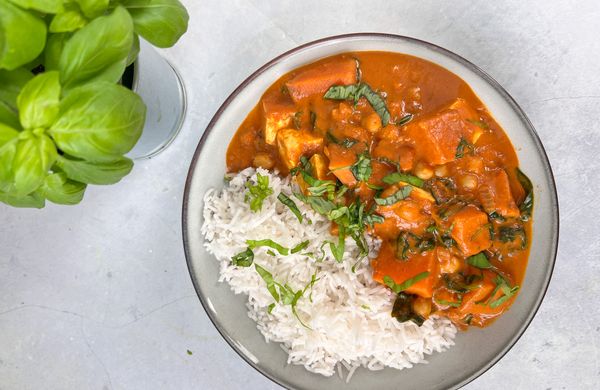 Sweet Potato Tofu Curry