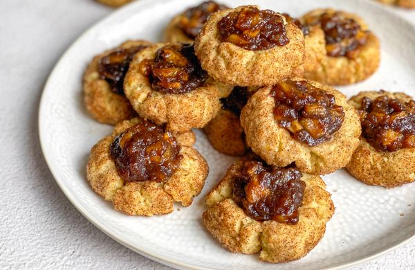Apple pie cookies - sušenky s karamelizovanými jablky