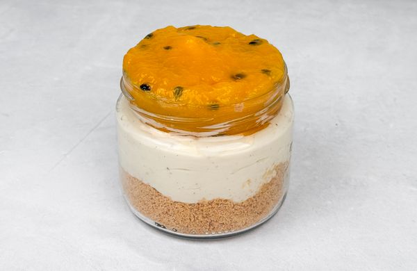 Marakujový cheesecake do pohárika