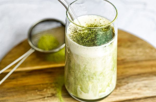 Banana Matcha Latte