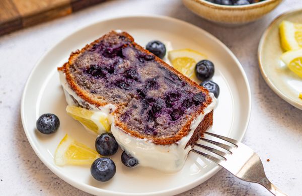 Chec cu lămâie și afine