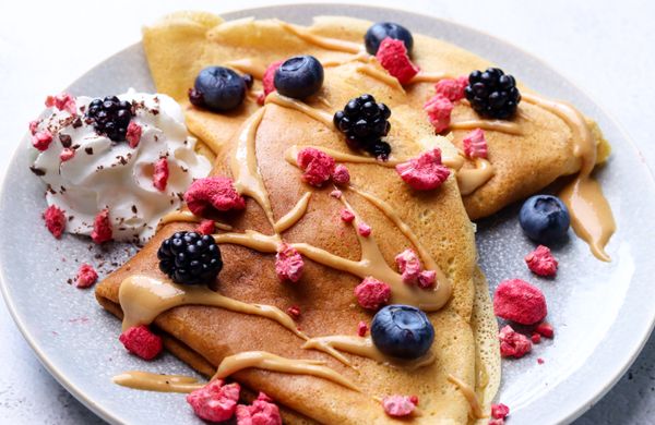 Celozrnné palacinky zo špaldovej múky