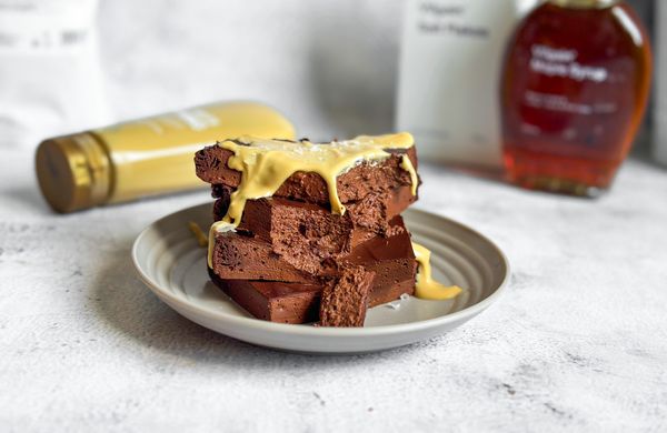 Three-Minute Greek Yogurt Brownies