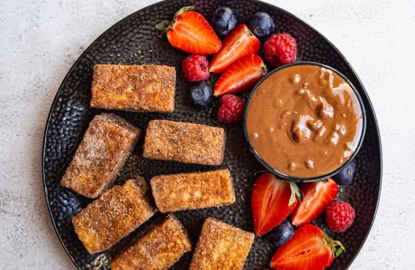 Churros z toastového chleba