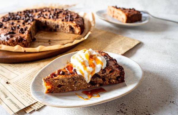 Cookie koláč plný čokolády