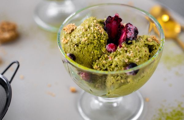 Kokosová matcha zmrzlina