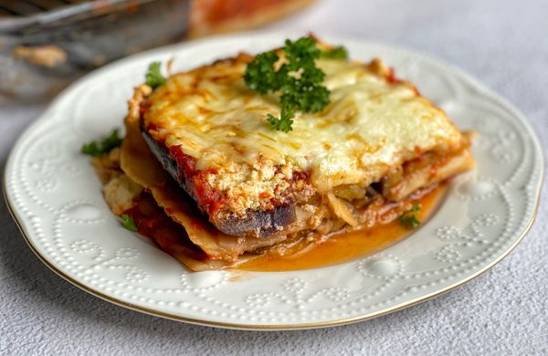Baklažánové lasagne