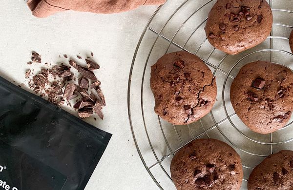 Double chocolate cookies alebo čokoládové sušienky