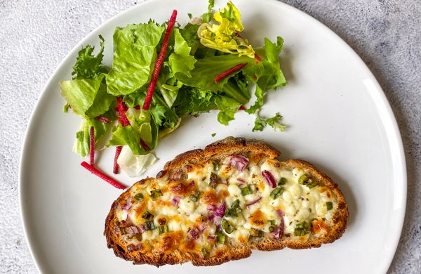 Cottage Cheese Toast naslano