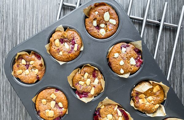 Nadýchané muffiny s ovocem