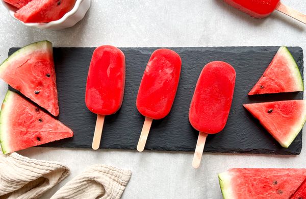 Fruit Protein Popsicles