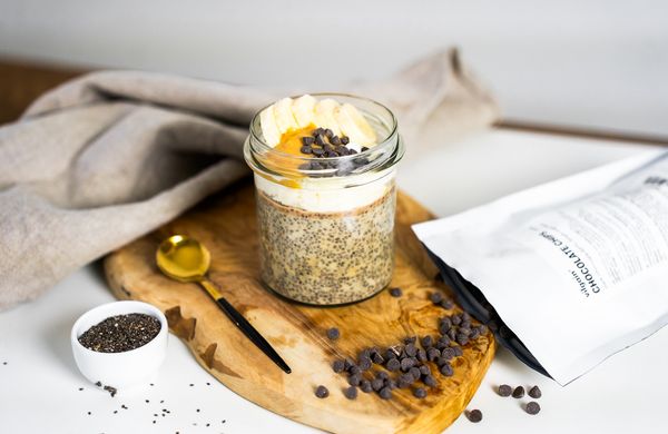 Bananen-Chia-Pudding