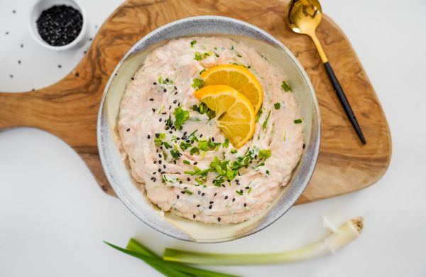 Einfacher Räucherlachs-Aufstrich