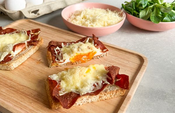 Air Fryer Egg Toast