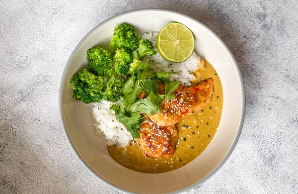 Kuřecí Panang Curry s rýží