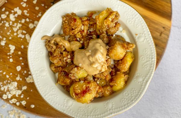 Hausgemachtes Bananen-Granola