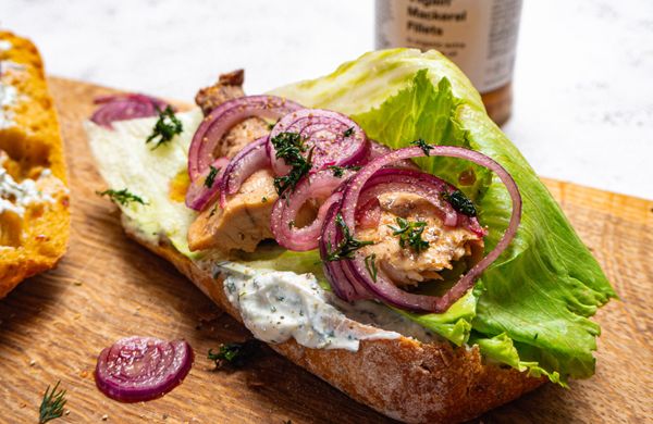 Istanbulský sendvič s makrelou