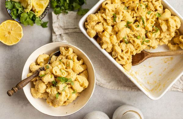 Vegan mac and cheese