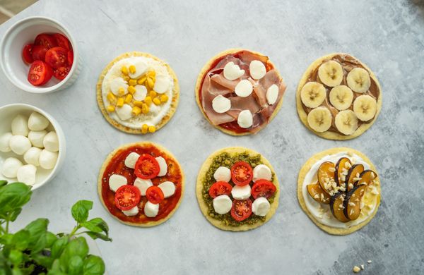 Homemade Mini Pizzas