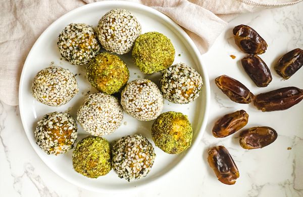 Pistáciové energy balls z dýňového pyré