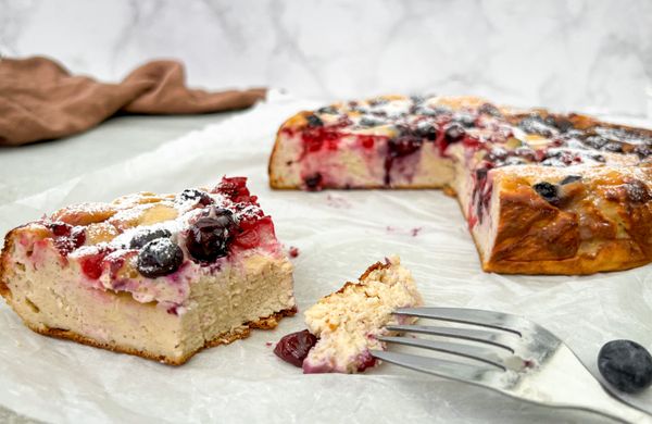 Proteínový cheesecake bez lepku