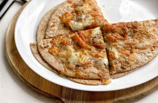 Garlic Bread Quesadilla