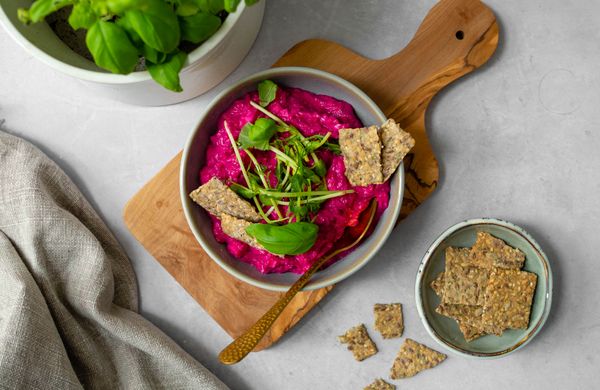 Pomazánka z červené řepy s vajíčkem