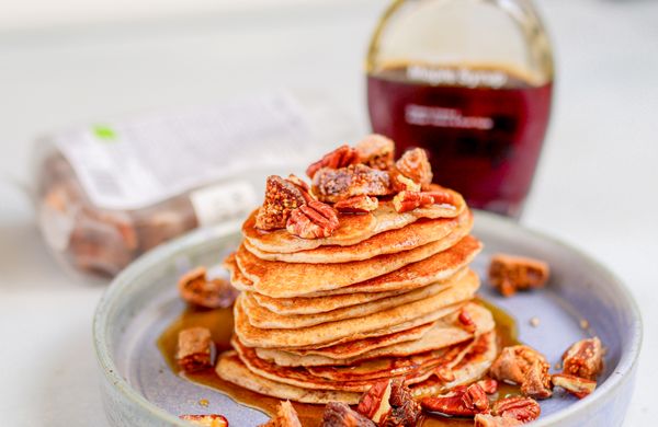 Vegán palacsinta fügével és pekándióval