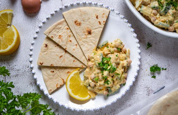 Zdravý vajíčkový salát