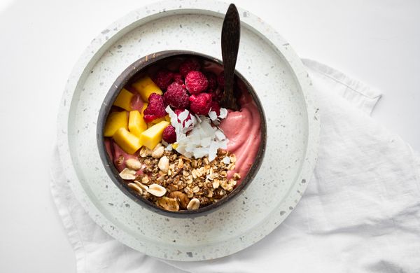 Smoothie bowl z lesního ovoce