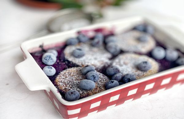 Zapečené vysoké lívance